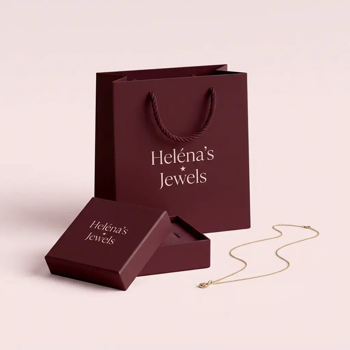 Golden Grace Pearl Jewelry Set | White Gold